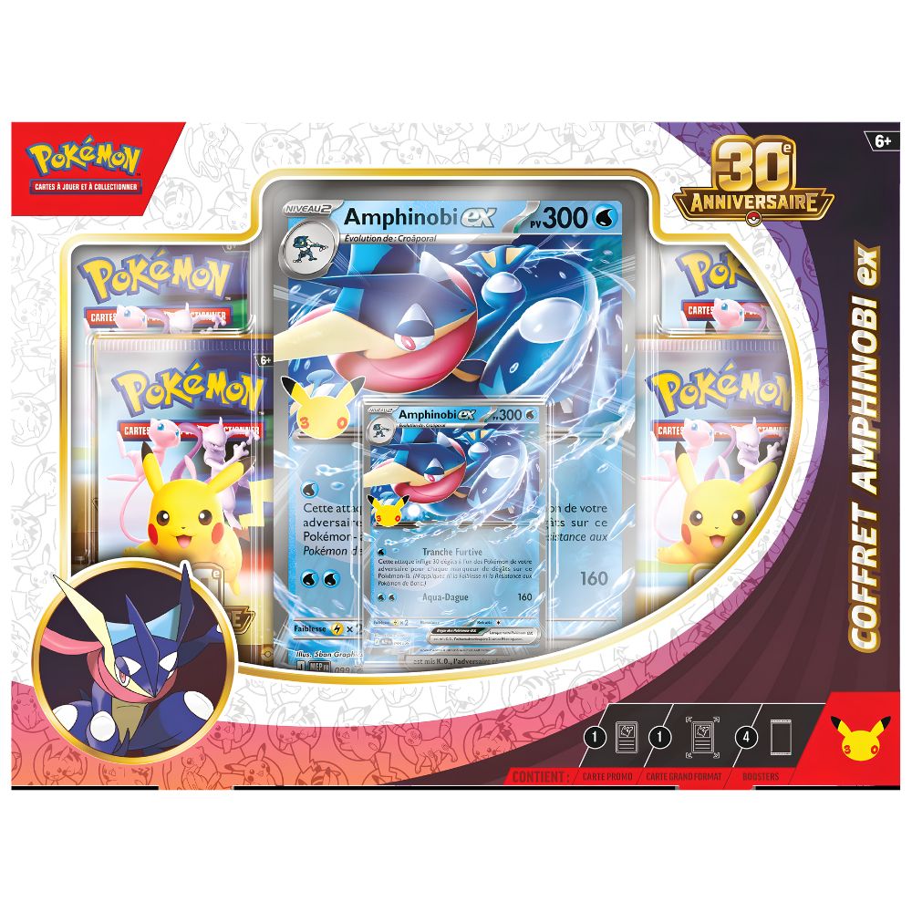 30th Celebration Greninja ex Box Pokemon