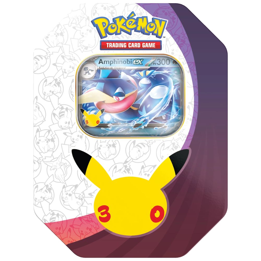 30th Celebration Greninja ex Tin Pokémon