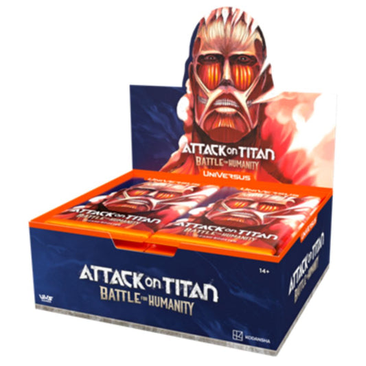 Attack on Titan Universus TCG Booster Box – 24 Packs
