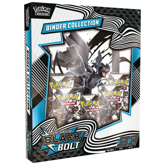 Black Bolt Binder Collection SV10.5 with binder and five booster packs