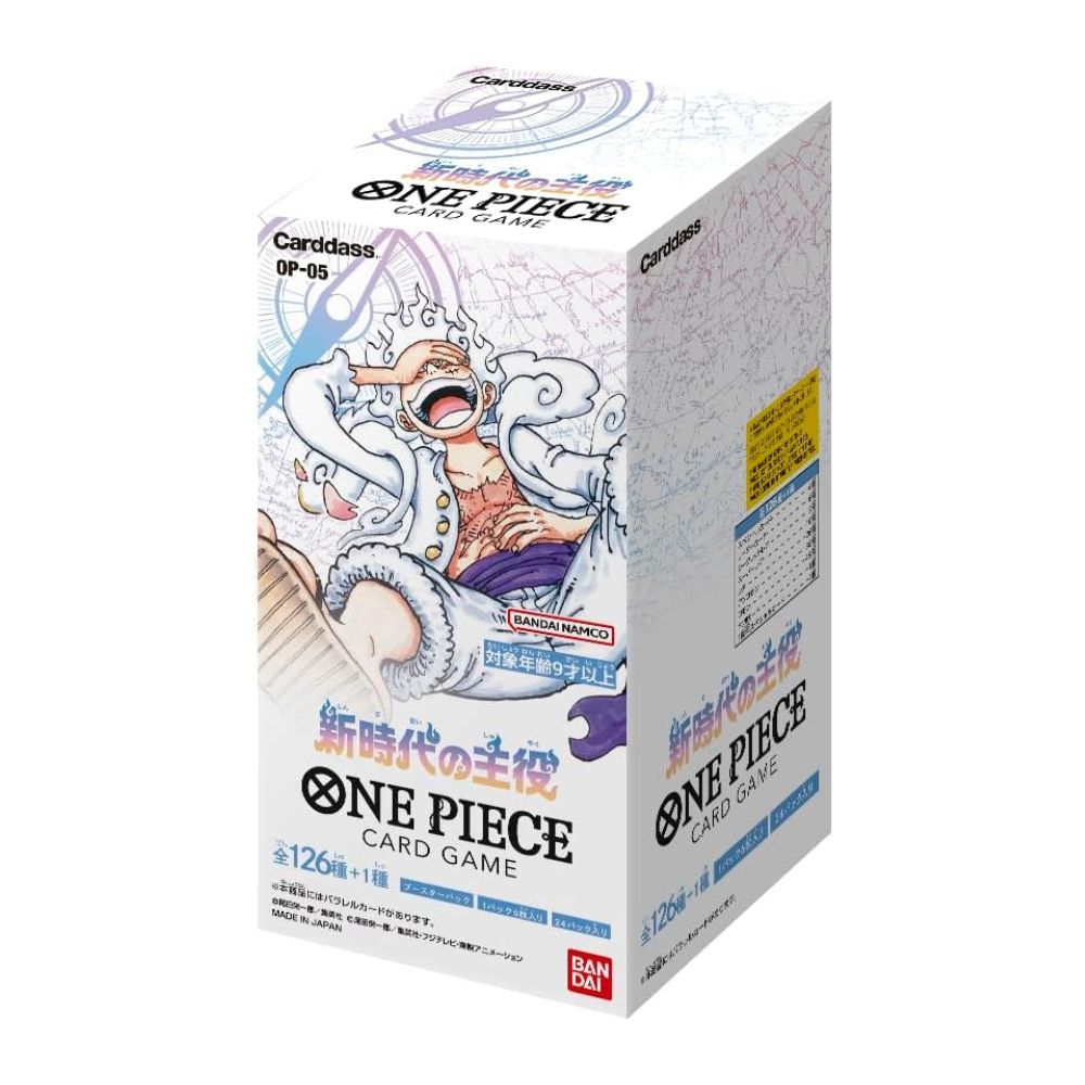 Official Japanese One Piece TCG OP05 Awakening of the New Era Booster Box – Collectible Trading Card Game Box