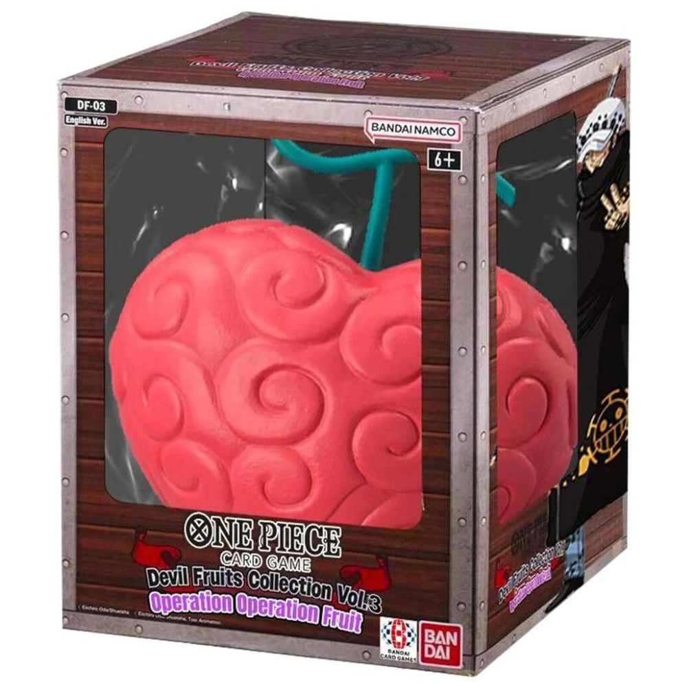 Official One Piece Card Game Devil Fruits Collection Vol 3 DF 03 – Collectible Trading Card Game Box