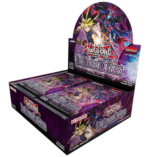 Sealed Yu Gi Oh Chaos Origins Booster Box CORI French edition