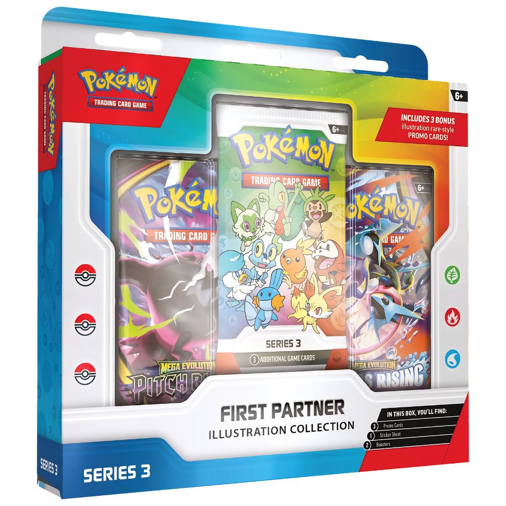 First Partner Illustration Collection Series 3 Pokemon