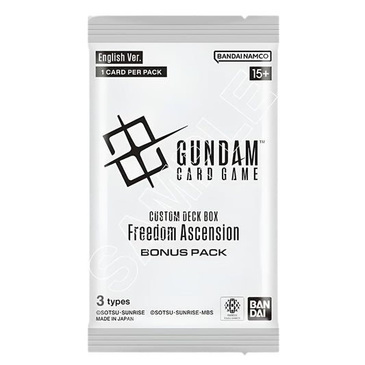 Freedom Ascension Deck Build Box Gundam SC01 Bonus pack