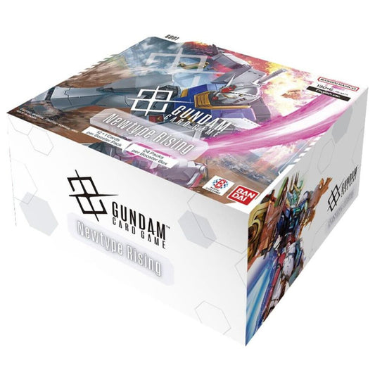 Gundam Card Game Booster Box 24‑Pack Newtype Rising GD‑01 2025