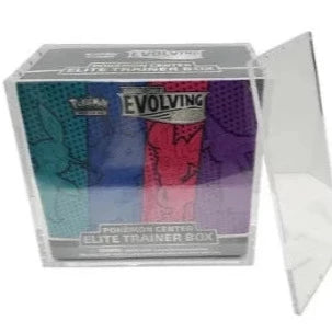 Protection en acrylique pour Elite Trainer Box Pokémon