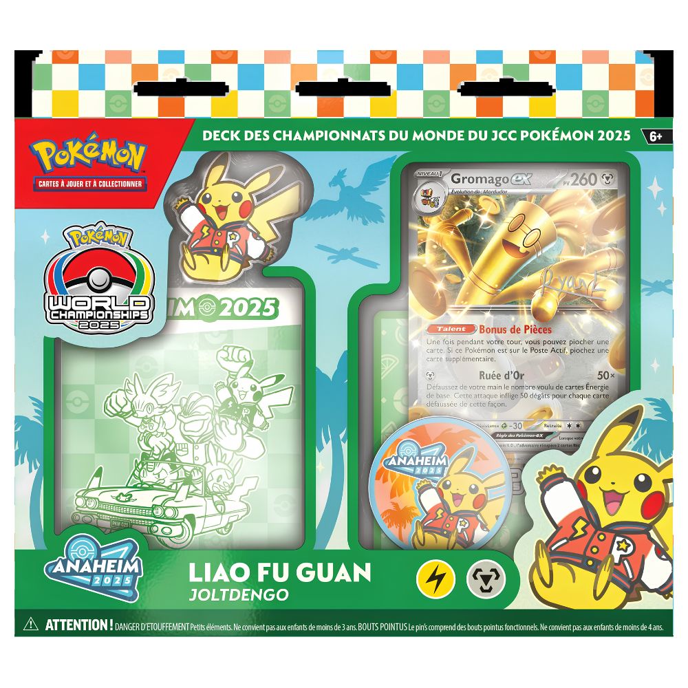 Deck Liao Fu Guan Joltdengo Pokemon World Championships 2025