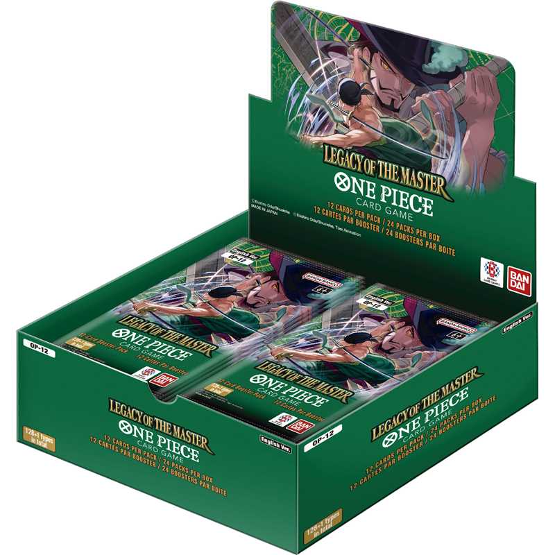 One Piece TCG OP-12 Legacy of the Master Booster Box factory sealed
