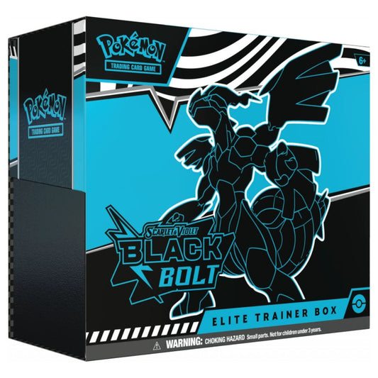 Black Bolt Elite Trainer Box 2025 – Pokémon Scarlet & Violet SV10.5