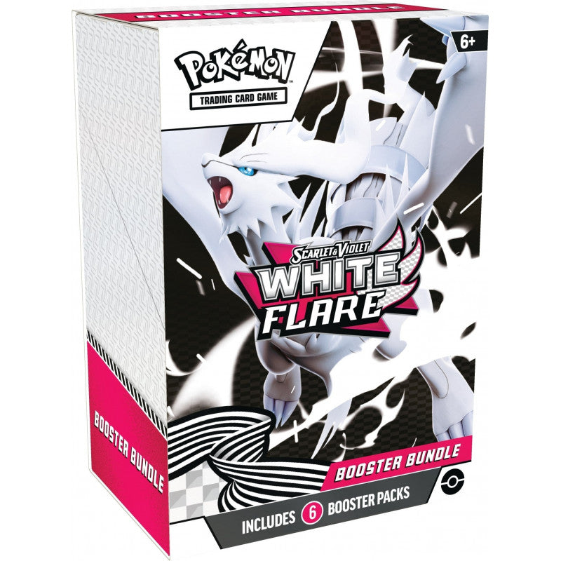 Pokémon TCG Scarlet & Violet SV10.6 White Flare Booster Bundle sealed 6‑pack
