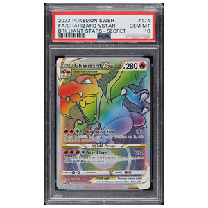 Rainbow Charizard PSA 10