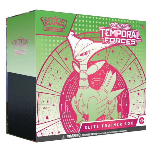 Boîte d'entraînement d'élite des Forces Temporelles Vert SV05 Pokémon