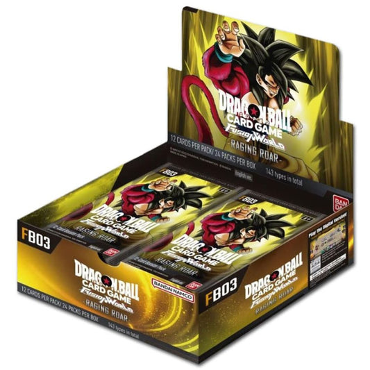 Coffret booster Dragon Ball Super Fusion World FB-03 Édition Raging Roar