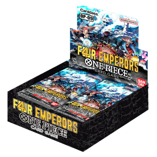 Coffret Booster Four Emperors Jeu de Cartes One Piece OP-09