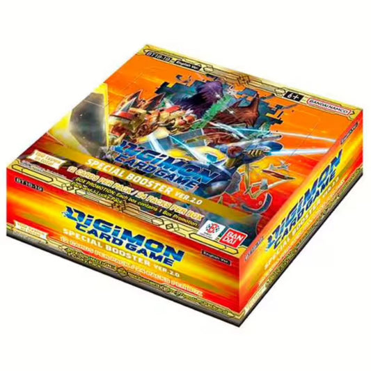 Boîte de boosters spéciaux Digimon Card Game Ver.2.0 BT18-19 – 24 packs