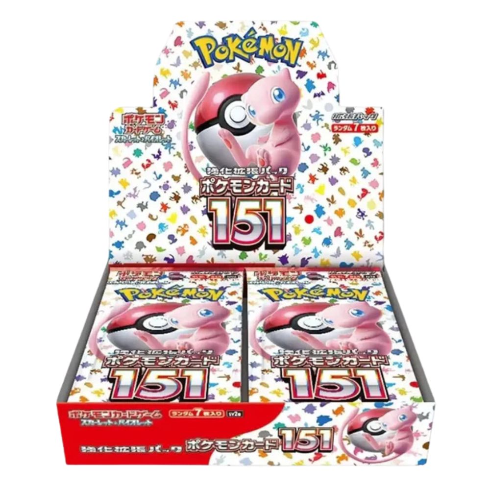 151 Booster Box Pokmon Card Game SV2a Japanese Cardtreasure.ch 151 Booster Box Pokmon Card Game SV2a Japanese Cardtreasure.ch