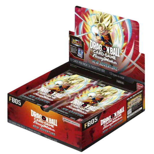 Nouvelle boîte de boosters d'aventure Dragon Ball Super Fusion World FB05