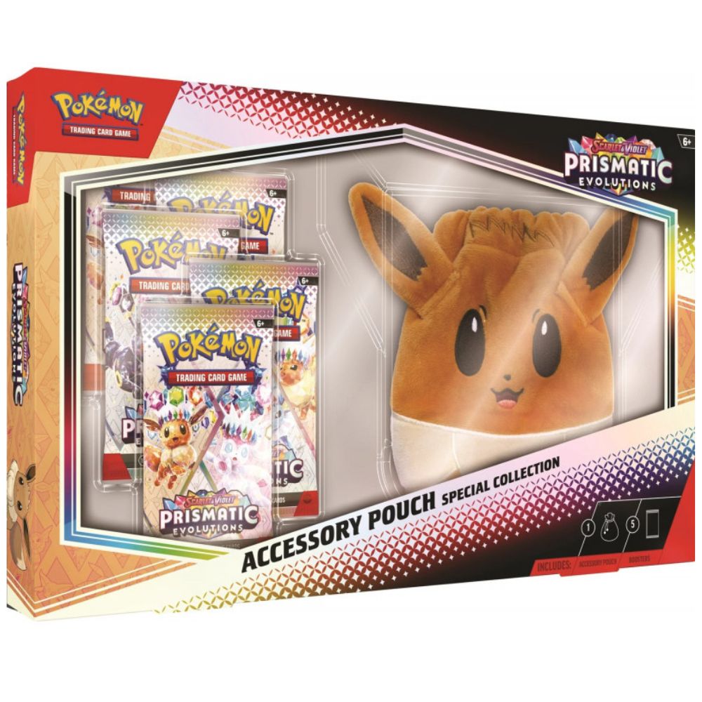 Prismatic Evolutions Accessory Pouch Collection SV08.5 Pokémon TCG