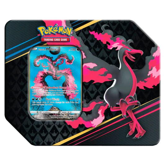 Crown Zenith Tin Galarian Moltres Pokémon TCG