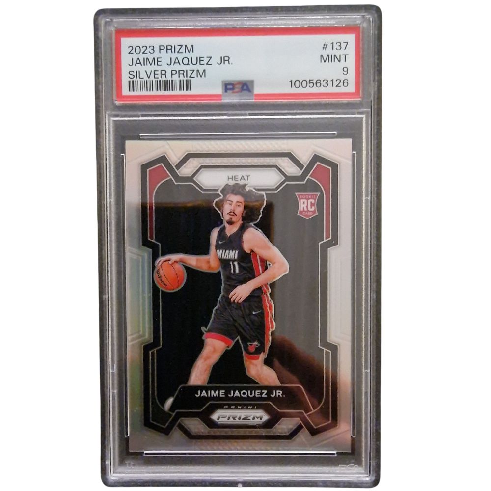 Jaime Jaquez Jr Rookie Silver Prizm 2023 PSA 9