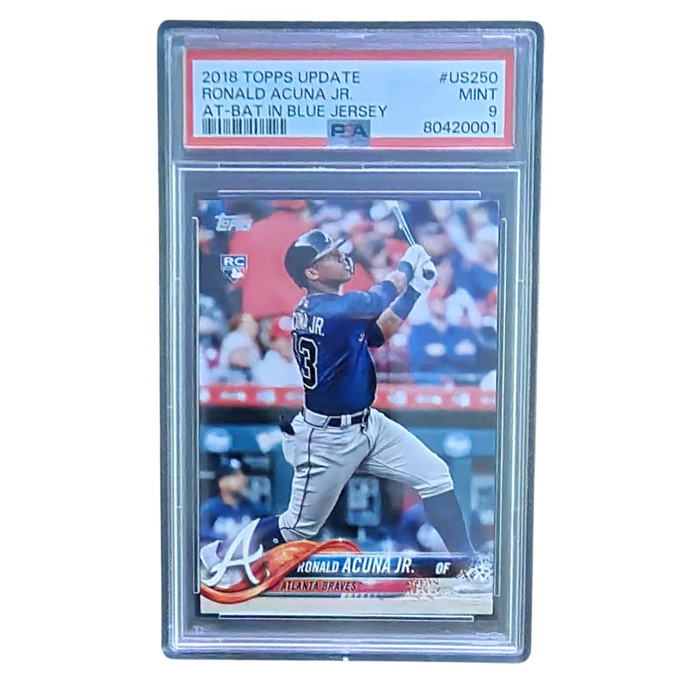 Ronald Acuna Jr 2018 Topps Update PSA 9 #US250