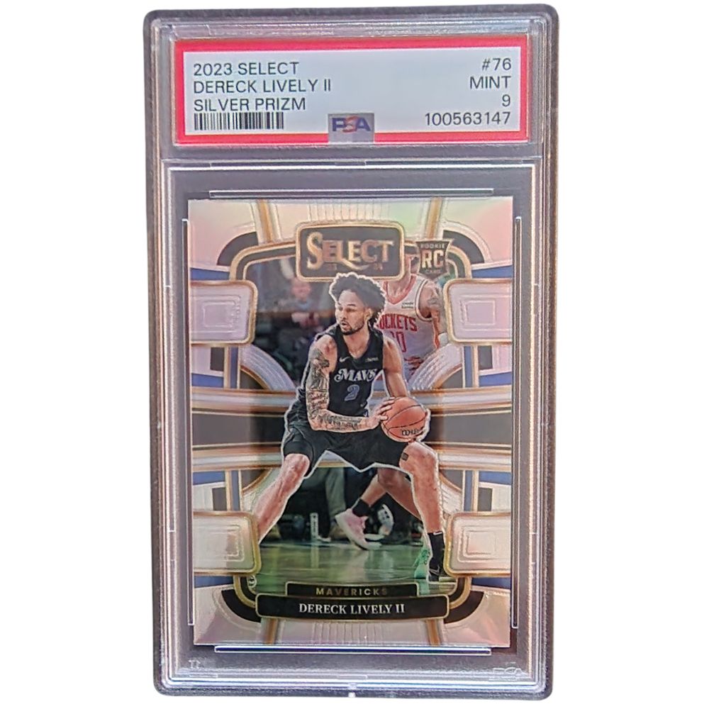 Derek Lively II Silver Prizm Rookie Select 2023-2024 PSA 9
