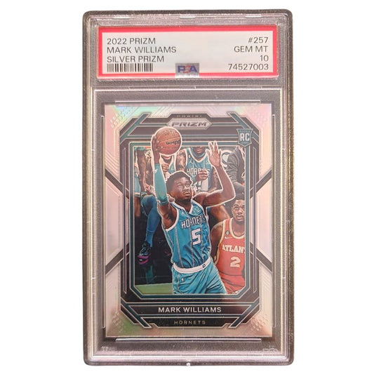 Mark Williams Silver Prizm Rookie 2022 PSA 10