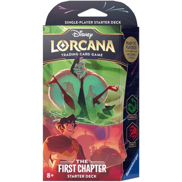 Disney Lorcana: Das erste Kapitel TCG Starter Deck Ruby & Emerald