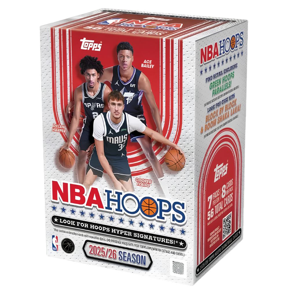 2025-26 Topps Hoops Basketball Value Box NBA Trading Cards