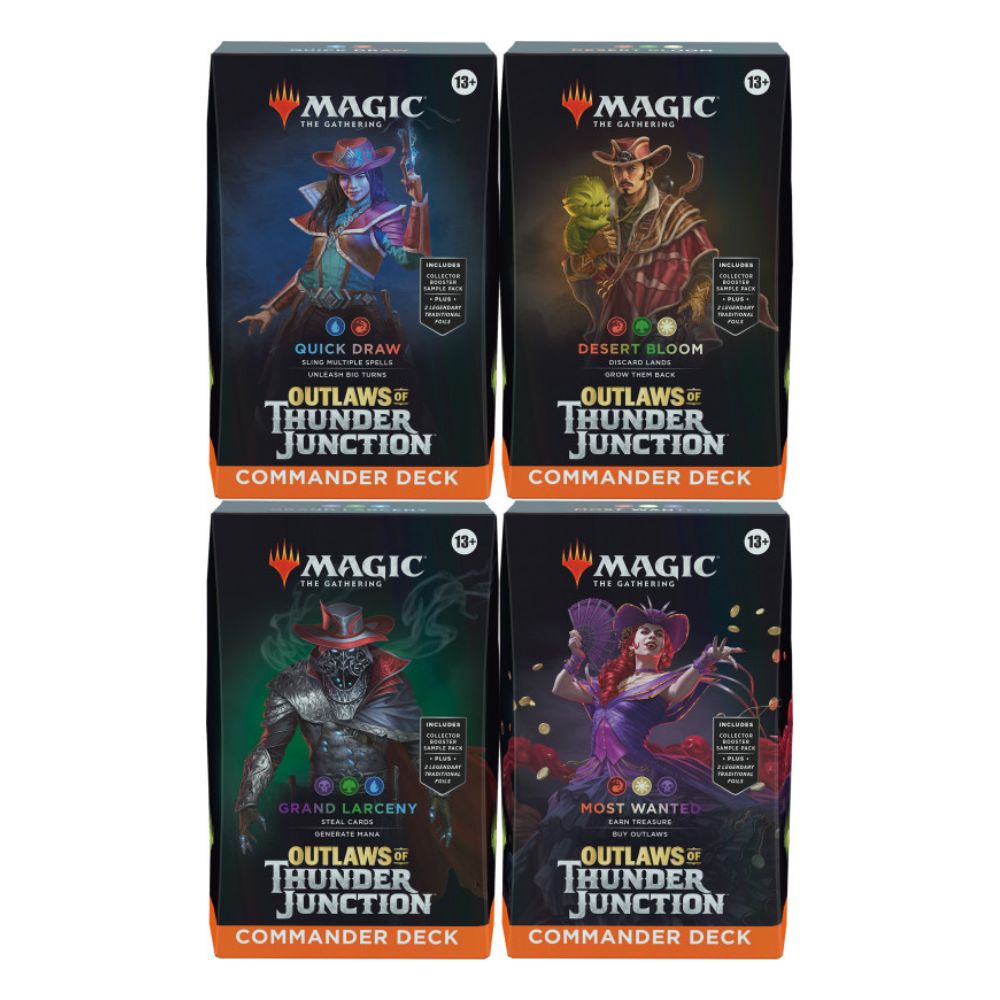 MTG Commander Deck Set sealed product for 100-card multiplayer gameplay