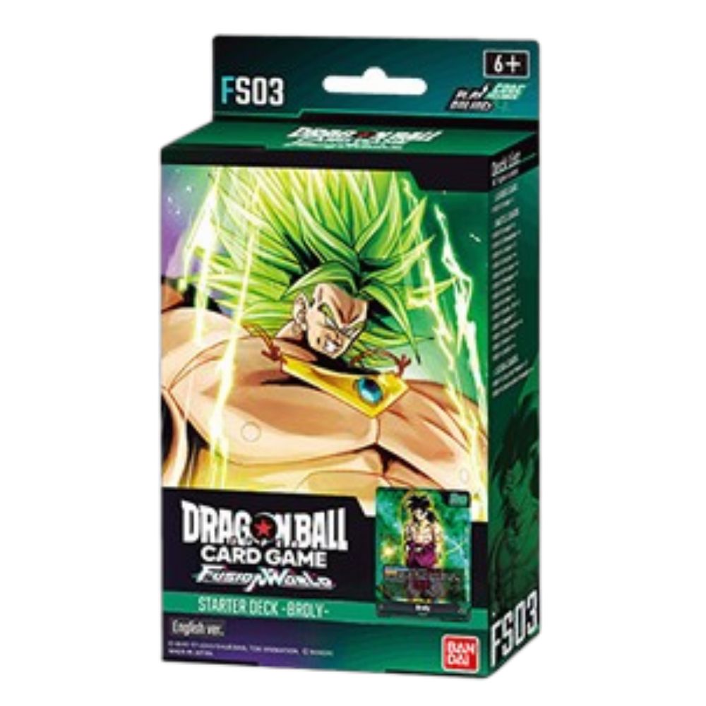 Dragon Ball Fusion World and Super Card Game starter decks sealed