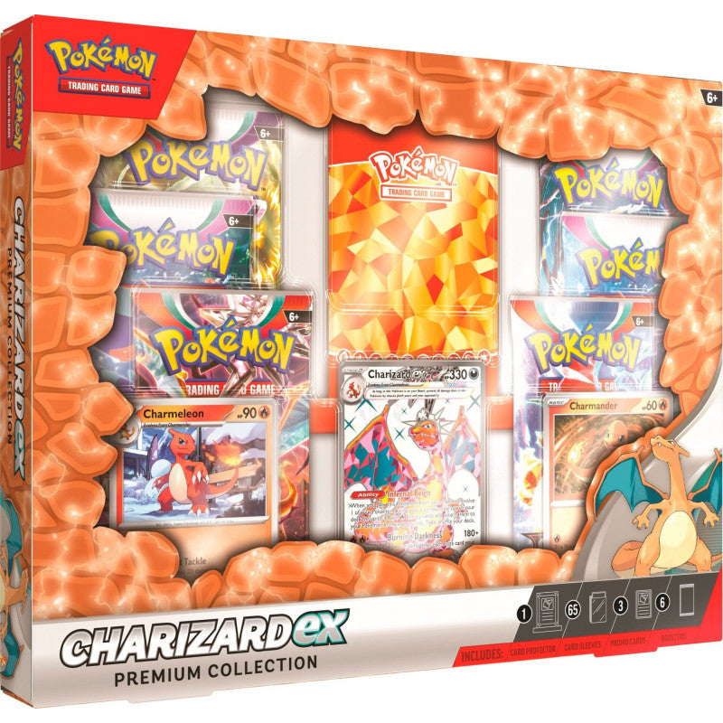 Charizard ex Premium Collection Box used to represent the Sealed Pokémon Products Collection page