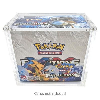 Acrylic Display Case for English Pokémon Booster Box