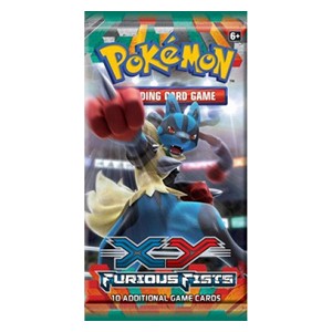 Booster Poing Furieux XY Pokémon Anglais