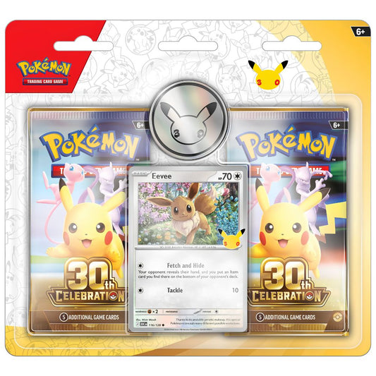 30th Celebration 2 Pack Blister Pokemon