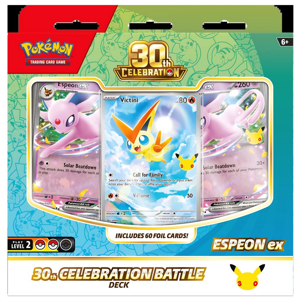30th Celebration Espeon ex Battle Deck Pokemon