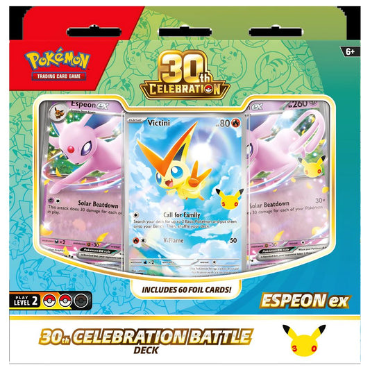 30th Celebration Espeon ex Battle Deck Pokemon