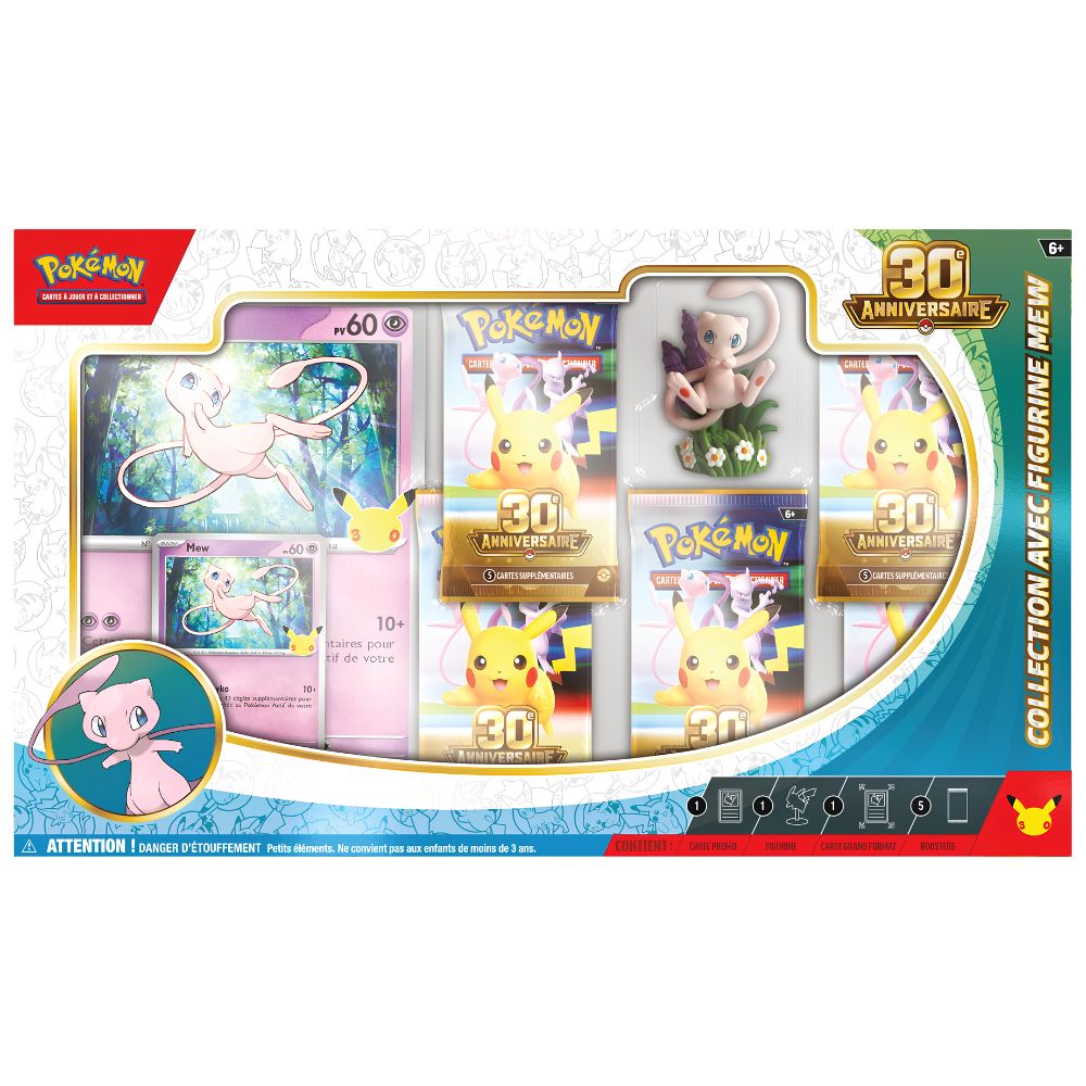 Mew Figure Collection 30th Celebration Pokemon