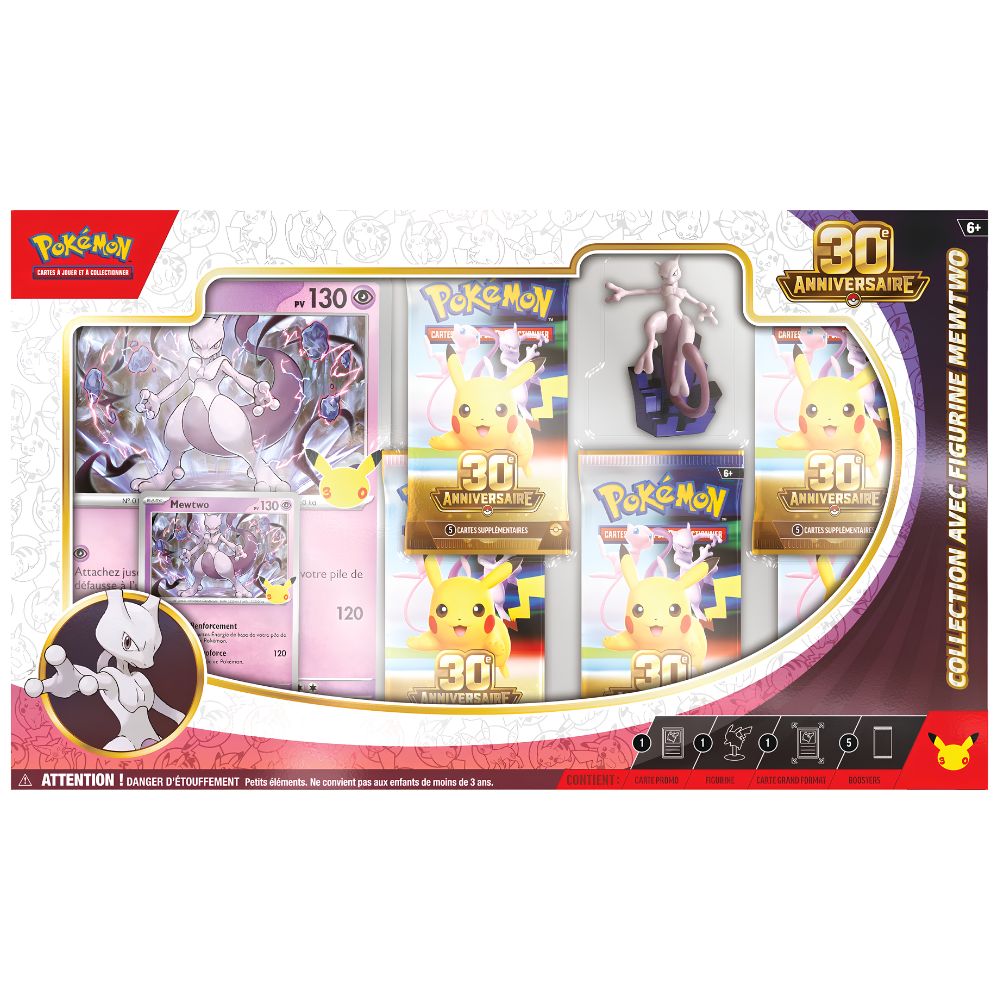 Mewtwo Figure Collection 30th Celebration Pokemon