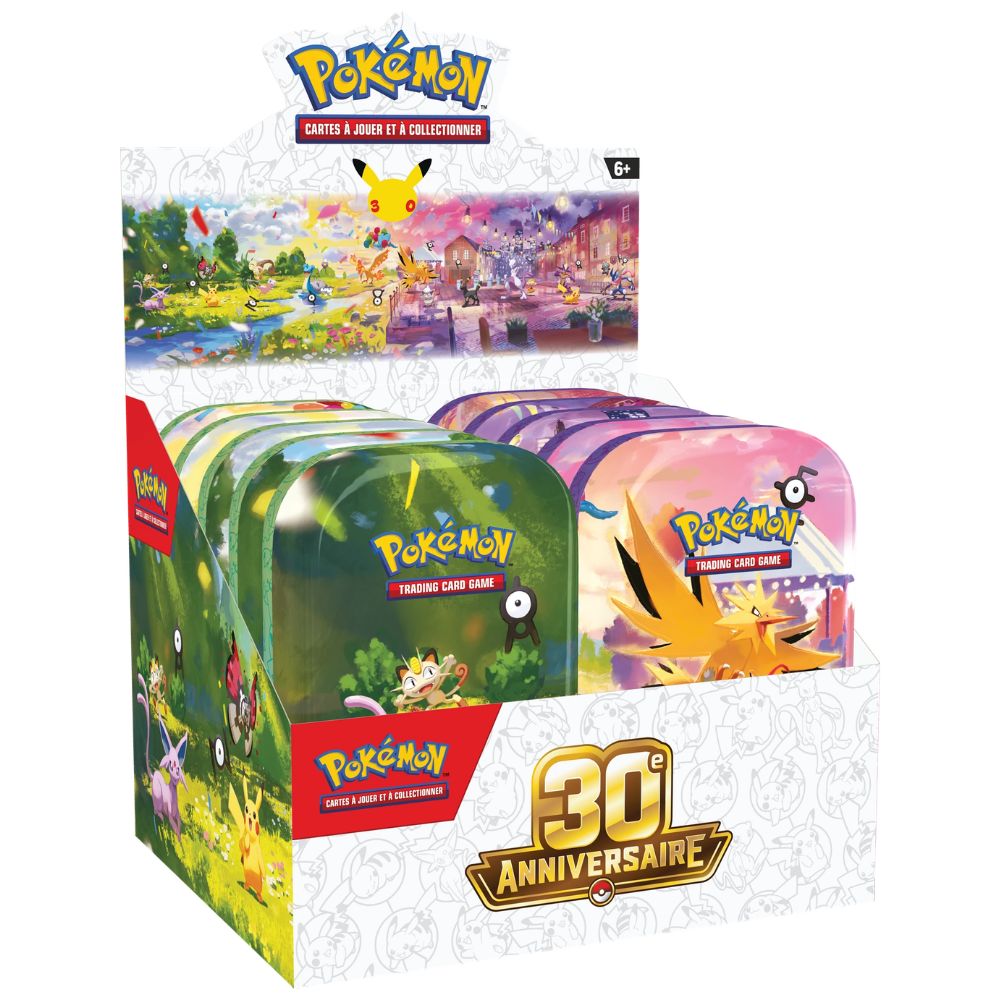 30th Celebration Mini Tin Random Artwork Pokemon