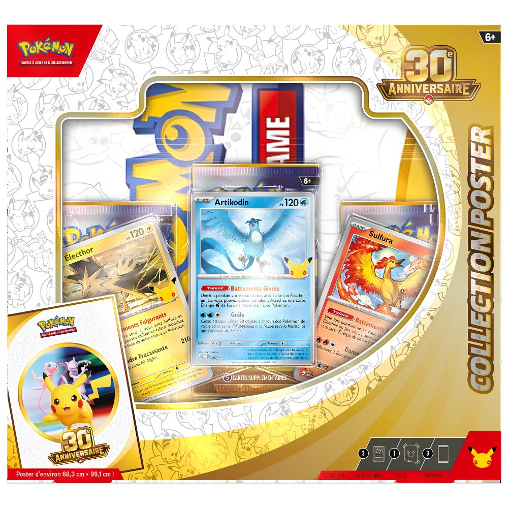 30th Celebration Poster Collection Pokemon
