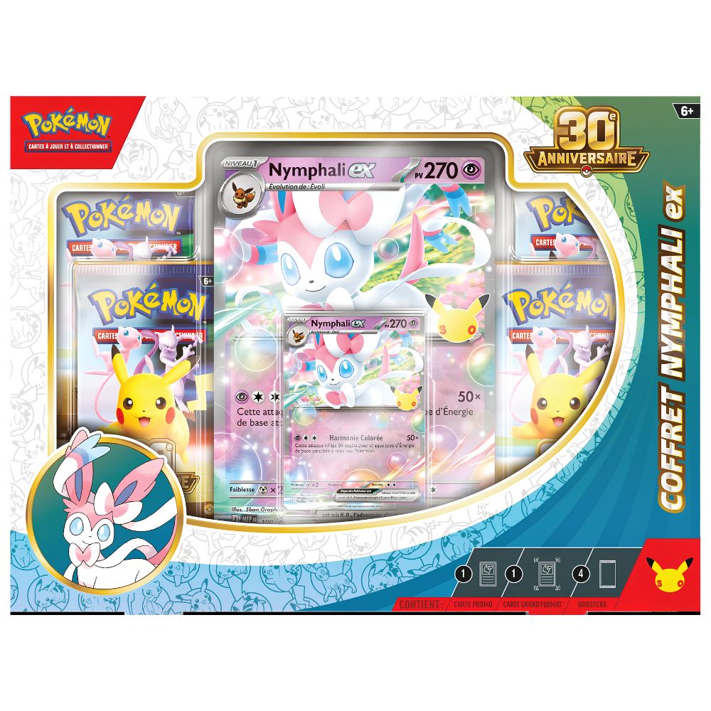 30th Celebration Sylveon ex Box Pokemon