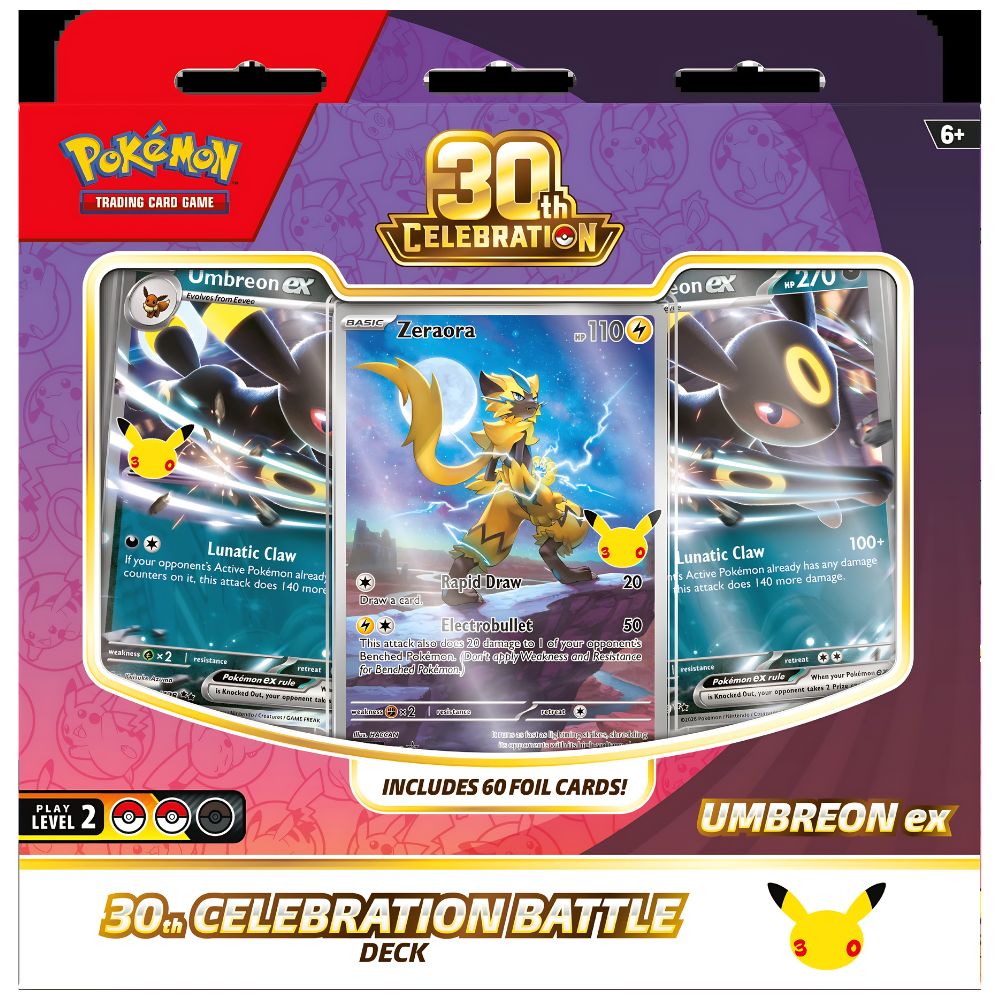30th Celebration Umbreon ex Battle Deck Pokemon