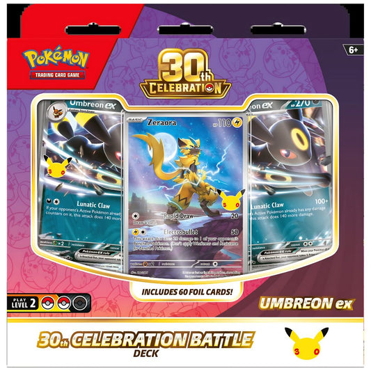 30th Celebration Umbreon ex Battle Deck Pokemon