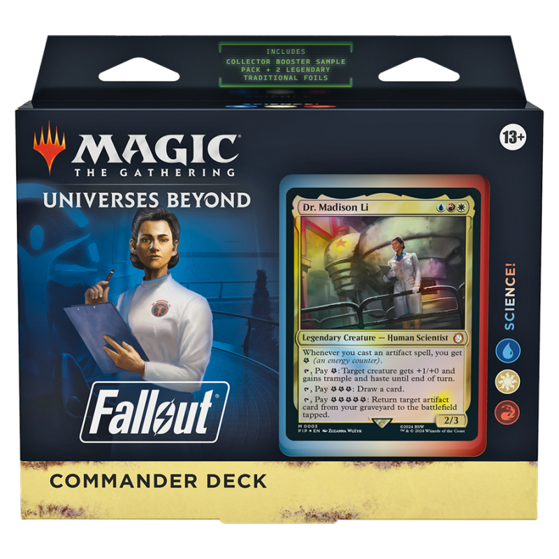 Magic: The Gathering - Fallout Commander Deck Set Anglais