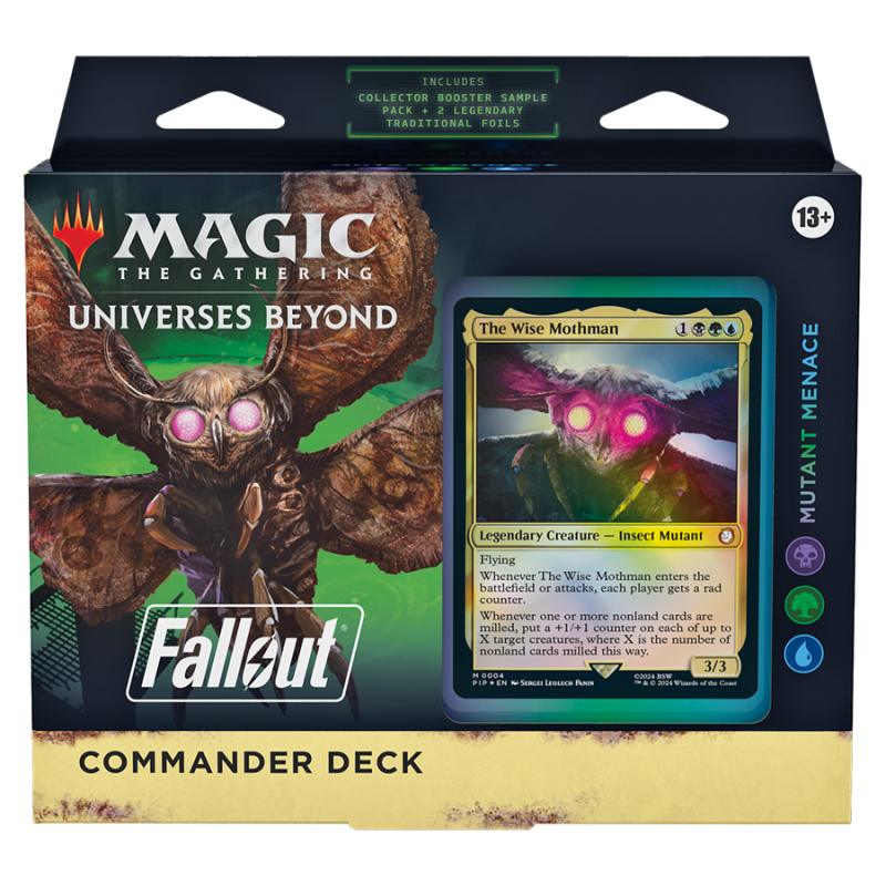 Magic: The Gathering - Fallout Commander Deck Set Anglais