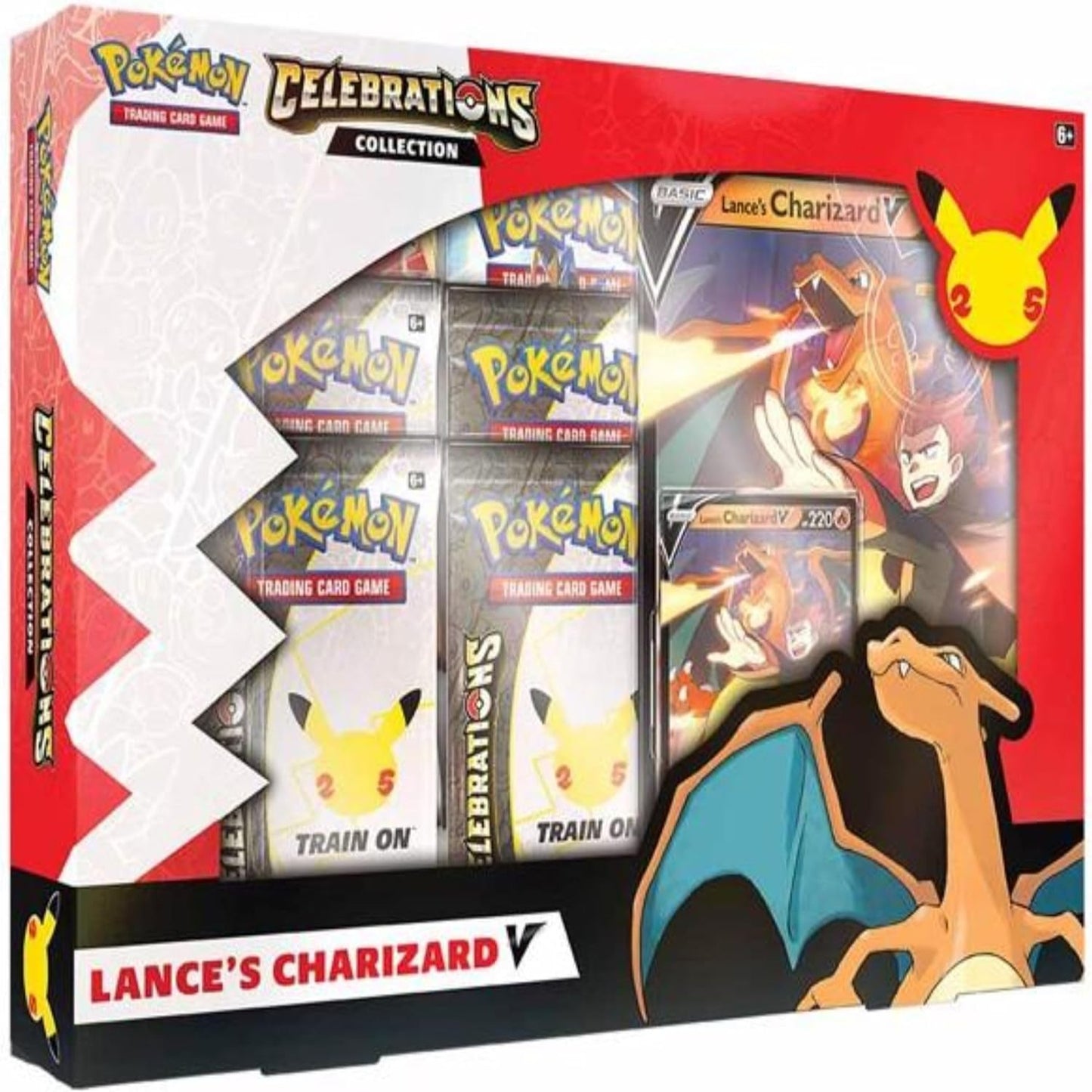 Collection Pokémon 25e anniversaire-Dracaufeu de Lance Anglais