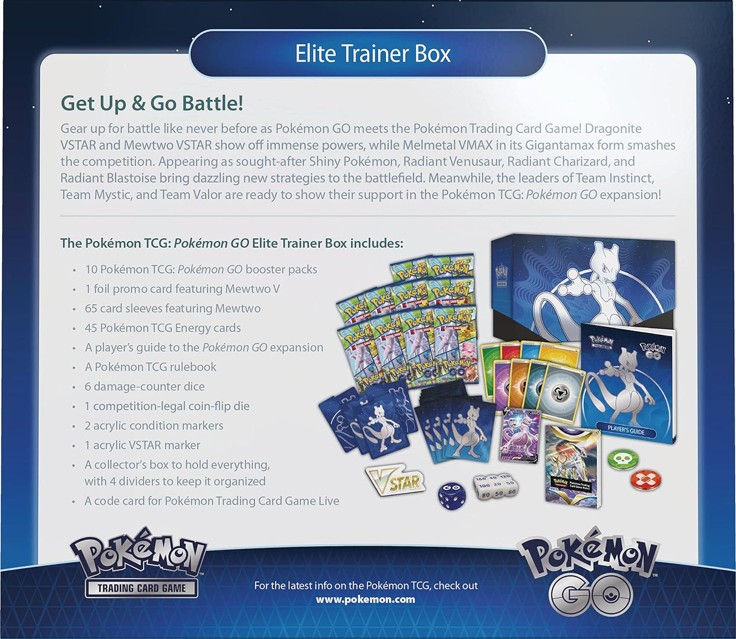 Pokémon GO Elite trainer Box English