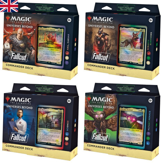 Magic: The Gathering - Fallout Commander Deck Set English